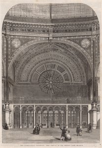 The International Exhibition; West porticos of the western dome