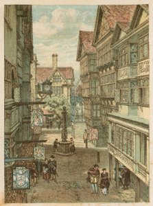 The International Health Exhibition at South Kensington, 1884: the old London street