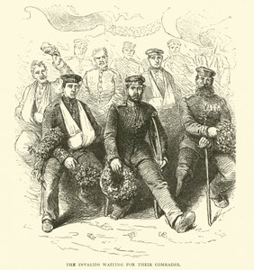 The Invalids waiting for their Comrades, 1871-2 by English School