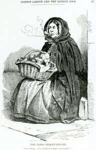The Irish Street Seller, c.1840 by English School