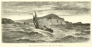 The Island Palmaria, in the Bay of Spezia by English School