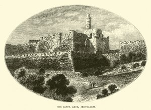 The Jaffa Gate, Jerusalem by English School