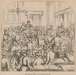 The Justice Room at the Mansion House by English School