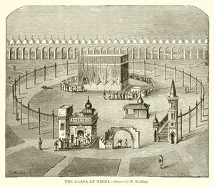 The Kaaba at Mecca by English School