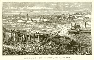 The Kapunda Copper Mines, near Adelaide by English School