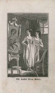 The Ladies Dress Maker by English School