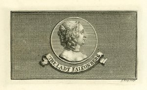 The Lady Falcolnberg by English School