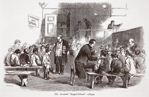 The Lambeth Ragged School (boys) by English School
