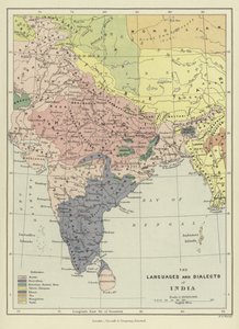 The Languages and Dialects of India by English School