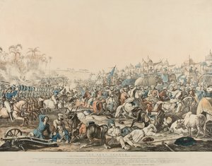 The Last Charge of the 6th Regiment of Bengal and the 6th Regiment of Madras Light Cavalry on the 16th December 1817