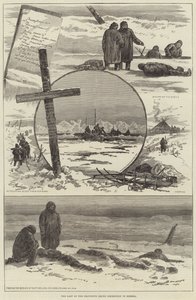The Last of the Jeannette Arctic Expedition in Siberia by English School
