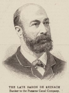 The Late Baron de Reinach by English School