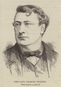 The Late Charles Fechter by English School