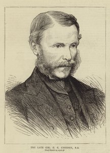 The Late Colonel C C Chesney, RE by English School