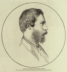 The Late Emperor when Crown Prince by English School