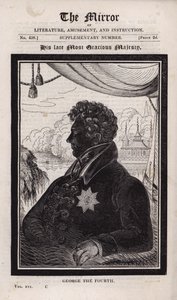 The Late King George IV by English School