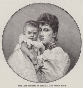 The Late Princess of Bulgaria and Prince Boris