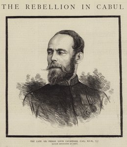 The Late Sir Pierre Louis Cavagnari, CSI, KCB, VC by English School