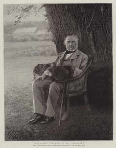 The Latest Portraits of Mr Gladstone by English School