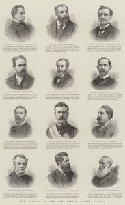 The Leaders of the New London County Council by English School