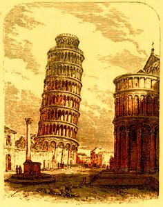 The Leaning Tower, and Apsis of the Cathedral, Pisa