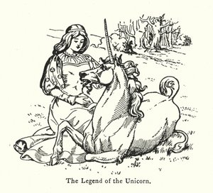 The Legend of the Unicorn by English School