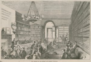 The Library of the British and Foreign Institute by English School
