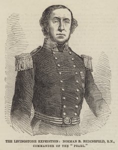 The Livingstone Expedition, Norman B Bedingfeld, RN, Commander of the "Pearl" by English School