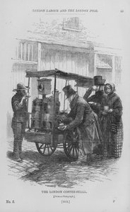 The London Coffee-Stall by English School