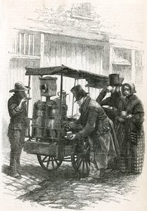 The London Coffee-Stall by English School