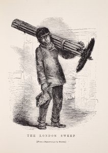 The London Sweep, from the daguerreotype by Richard Beard, illustration from London Labour and London Poor by Henry Mayhew, pub. 1862 by English School