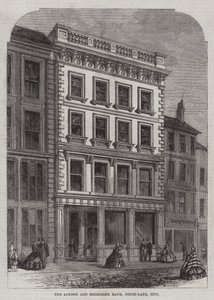 The London and Middlesex Bank, Finch-Lane, City by English School