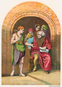 The Lord of the Vineyard by English School