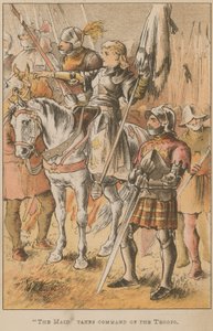 The Maid Takes Command of the Troops by English School