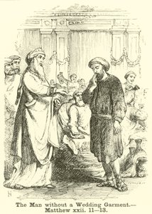 The Man without a Wedding Garment by English School