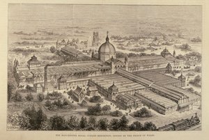 The Manchester Royal Jubilee Exhibition, Opened by the Prince of Wales by English School