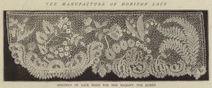 The Manufacture of Honiton Lace by English School