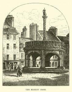 The Market Cross by English School
