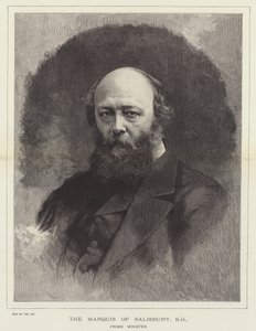 The Marquis of Salisbury, KG, Prime Minister by English School