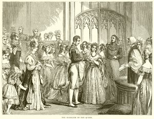 The Marriage of the Queen by English School