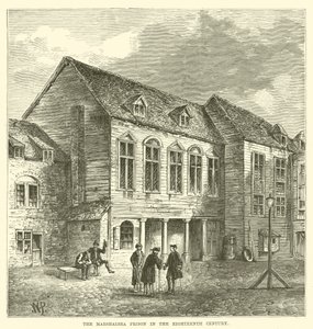 The Marshalsea Prison in the Eighteenth Century by English School