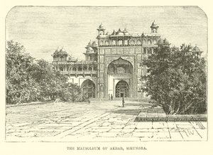 The Mausoleum of Akbar, Sikandra