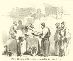 The Meat-Offering, Leviticus 11:1, 3 by English School
