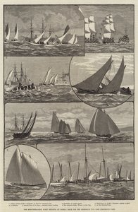 The Mediterranean Fleet Regatta at Palma, Race for the Admiral