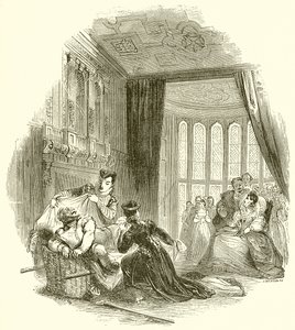 The Merry Wives of Windsor by English School