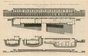 The Metropolitan District Railway by English School