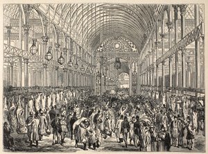 The Metropolitan Meat Market by English School