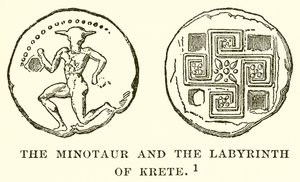 The Minotaur and the Labyrinth of Krete by English School
