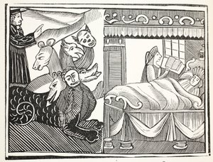 The Miracle of Miracles, illustration from Chap-books of the Eighteenth Century by John Ashton, pub. 1882 by English School