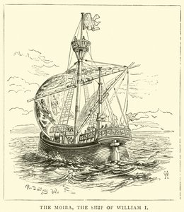 The Moira, the ship of William I by English School